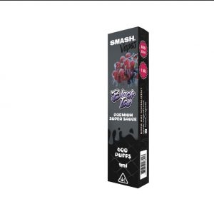 SMASH Super Sauce Vape - Black Ice 1ml