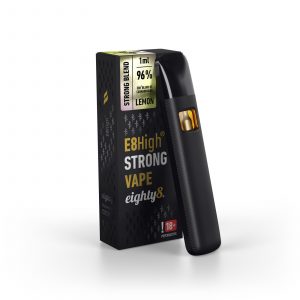 eighty8 E8High Vape - 1ml Lemon