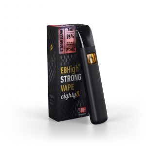 eighty8 E8High Vape - 1ml Lychee