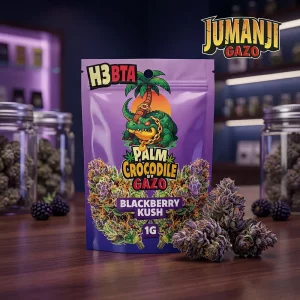 Blackberry Kush Jumanji by Gazo – BUDS Blüten (H3BTA) 1g